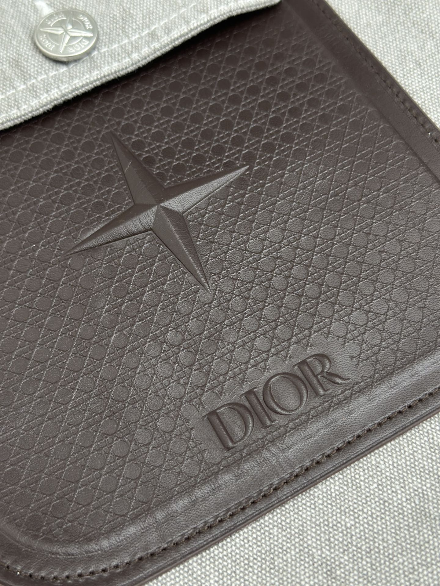 체인2호 /Dio* X Stone/24FW 디올 연명 돌섬 포주머니 캔버스 데님 재킷 셔츠 코트