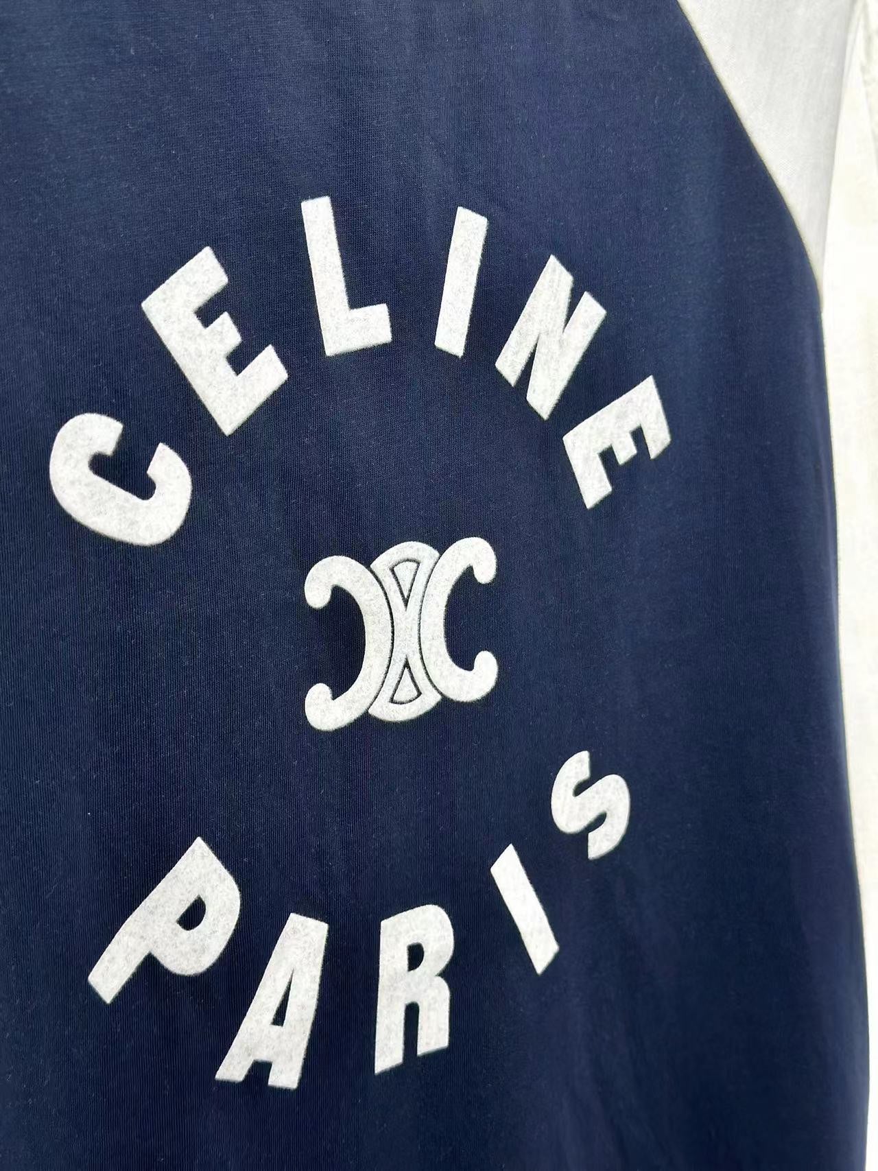 체인2호 /Celin*/셀린24 신상품 스티커 자수 자모 긴팔