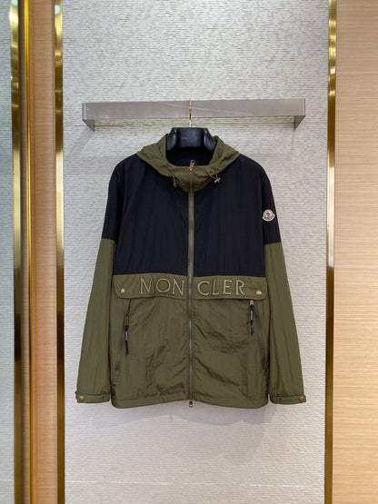 체인2호 / MONCLER 입마개 로고 후드 코트