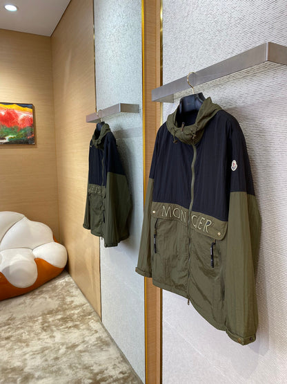 체인2호 / MONCLER 입마개 로고 후드 코트