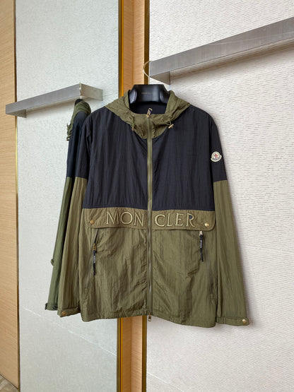 체인2호 / MONCLER 입마개 로고 후드 코트