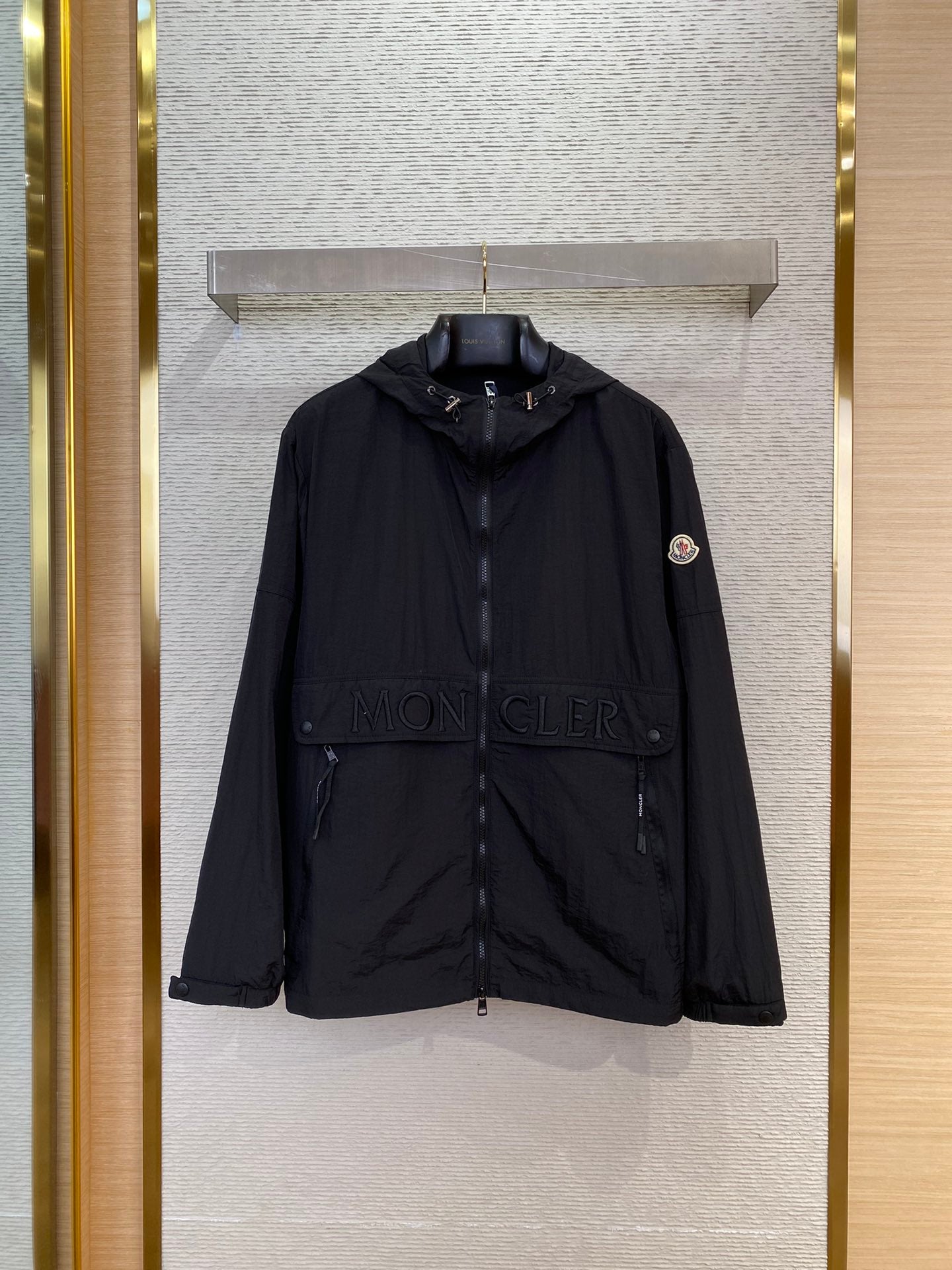 체인2호 /MONCLER 입마개 로고 후드 코트
