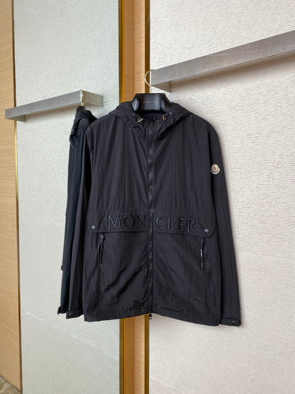 체인2호 /MONCLER 입마개 로고 후드 코트