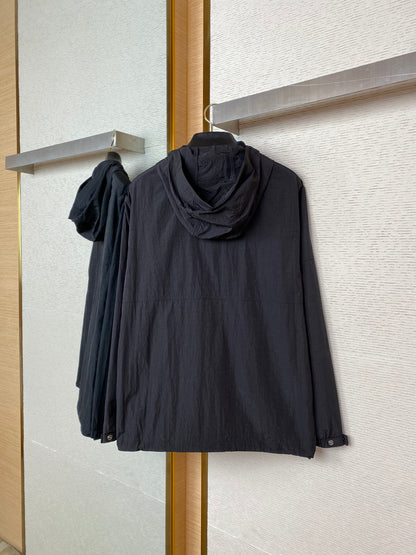체인2호 /MONCLER 입마개 로고 후드 코트