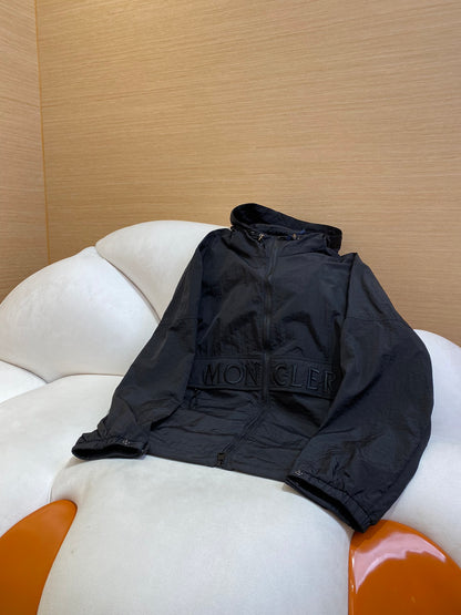 체인2호 /MONCLER 입마개 로고 후드 코트