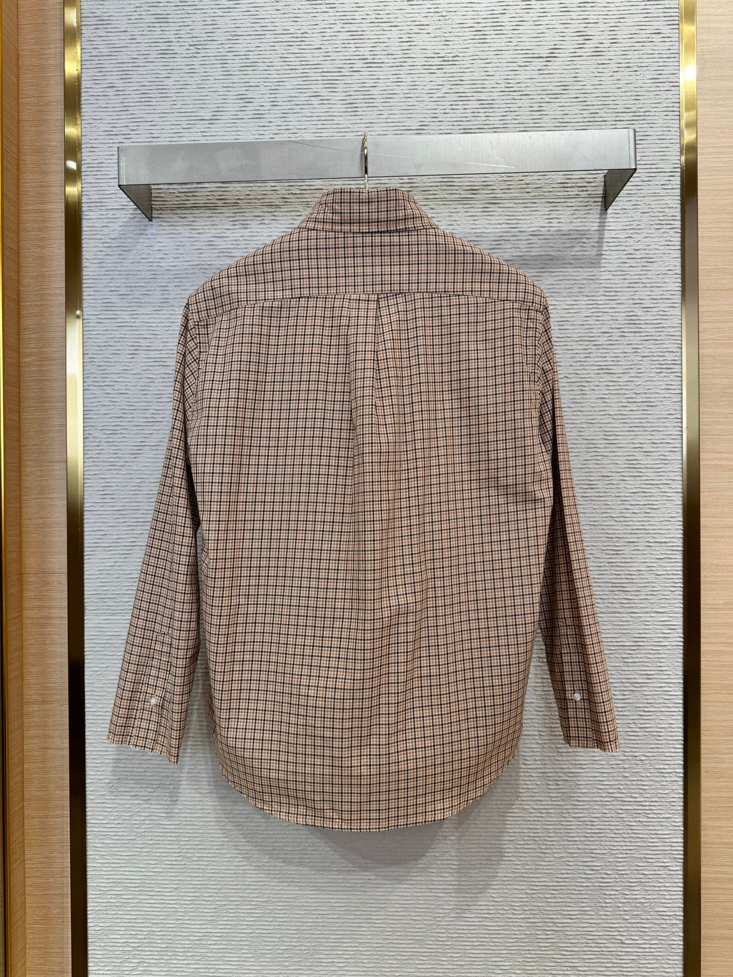 체인2호 / MIUMIU 체크 자수 셔츠