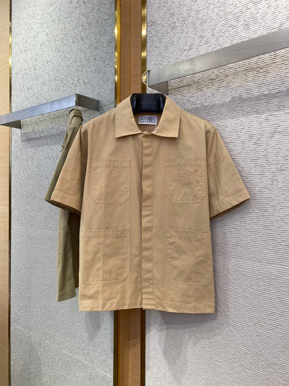 체인2호 / 마르지엘라 자수 터틀넥 셔츠