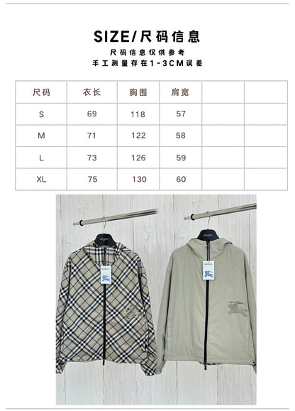 체인2호 / 버버리 올가을 신상품 빈티지 체크 재킷 코트