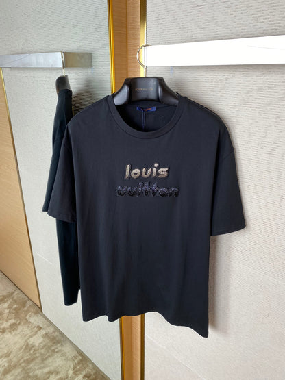 체인2호 / LV 수제 비즈 반팔 티셔츠