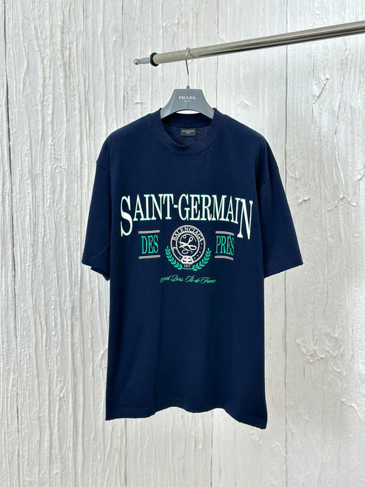 체인2호 / 파리 신상 SAINT GETMAIN 프린트 반팔 티셔츠