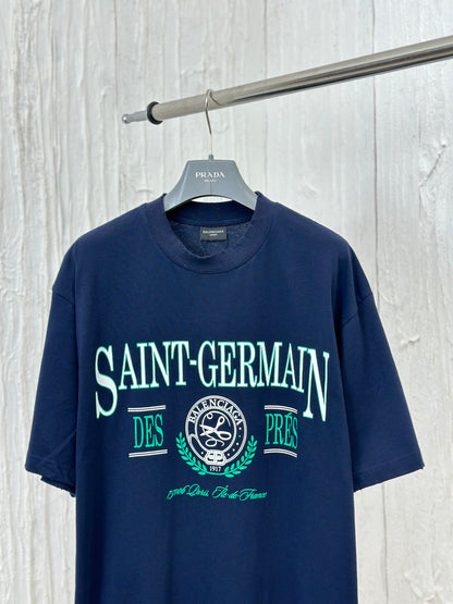 체인2호 / 파리 신상 SAINT GETMAIN 프린트 반팔 티셔츠