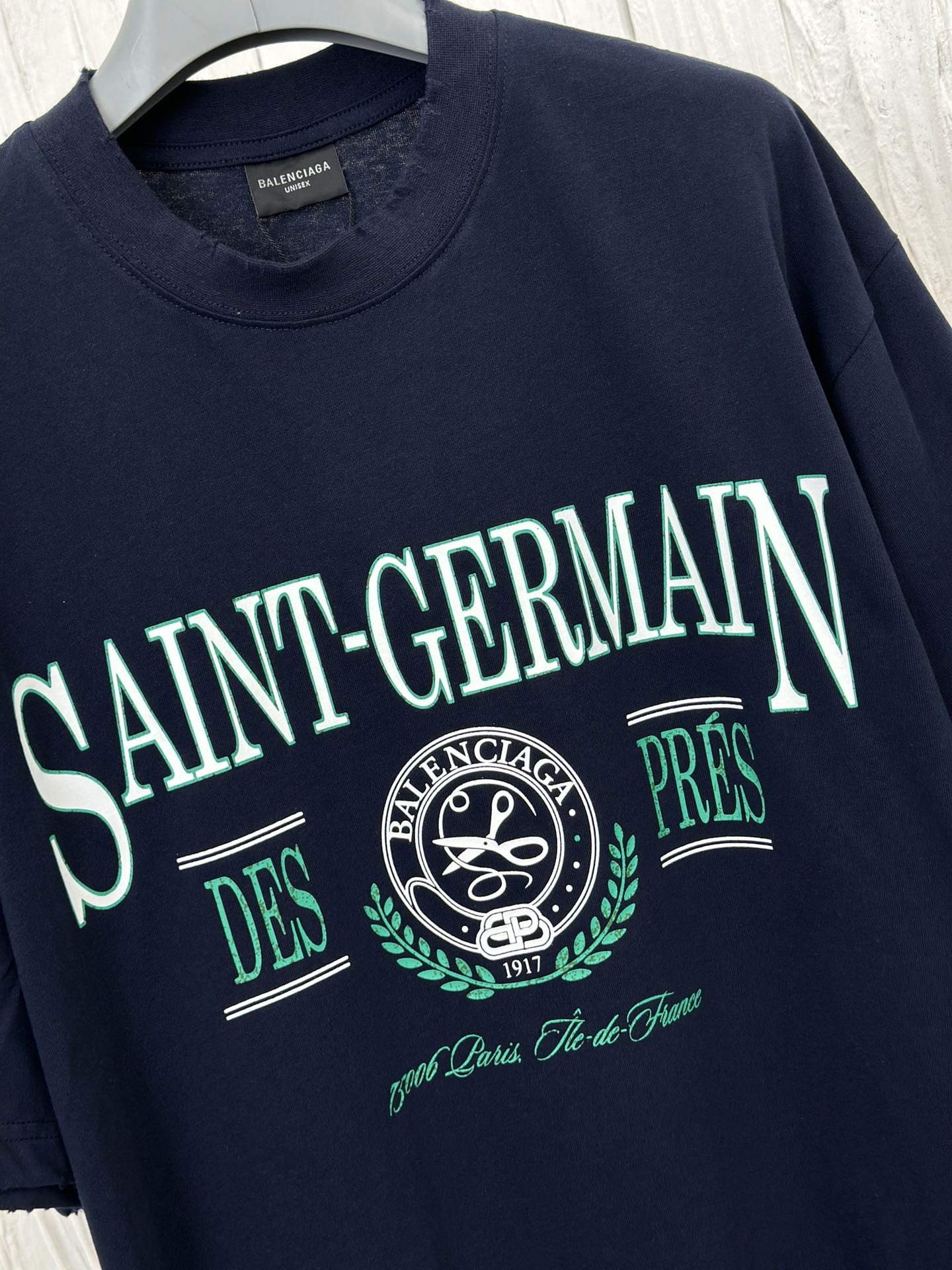 체인2호 / 파리 신상 SAINT GETMAIN 프린트 반팔 티셔츠