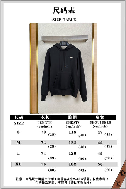 체인2호 / PRADA 프라다 삼각 후드 후드