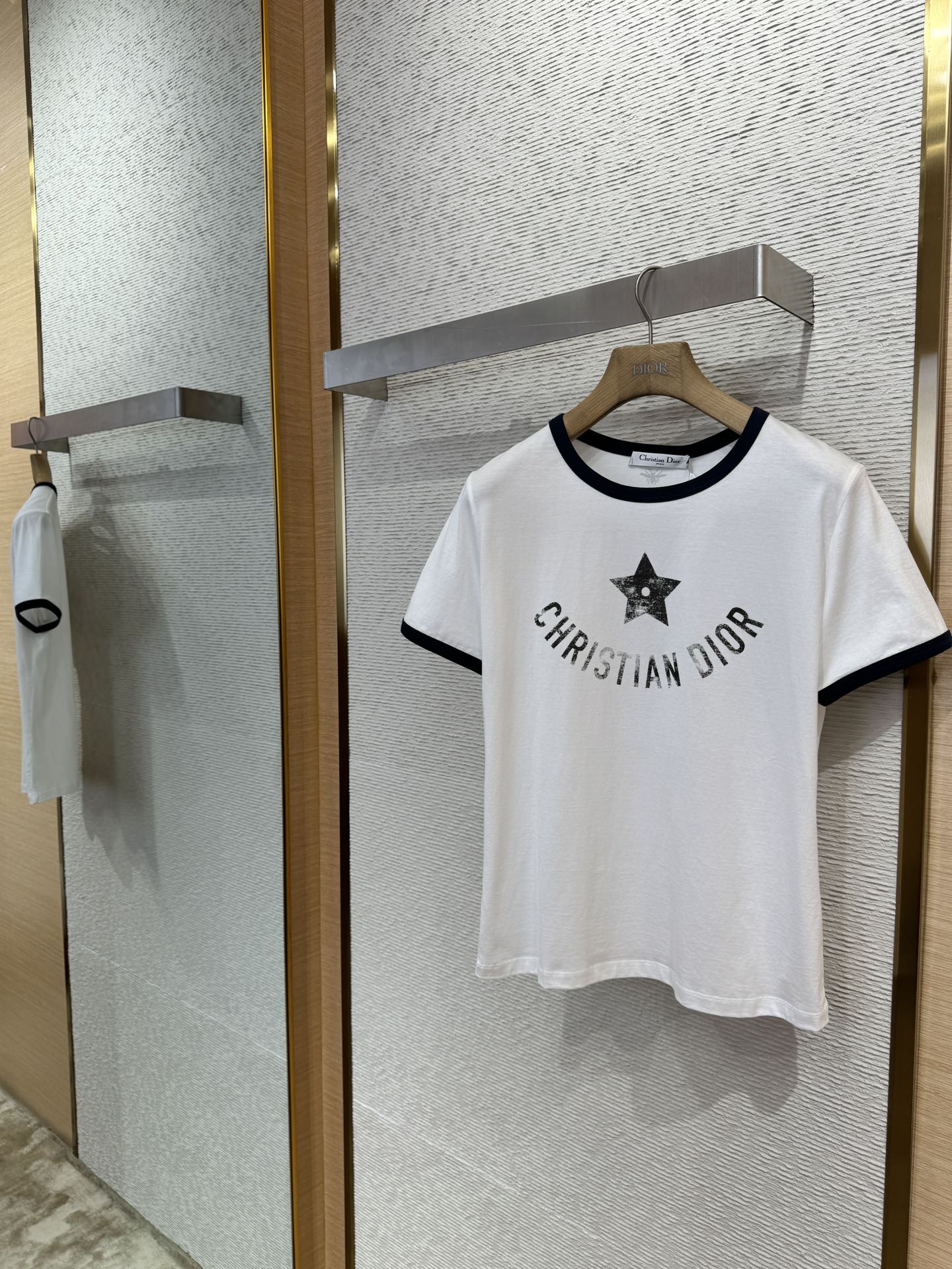 체인2호 / 디올 펜타포트 프린트 반팔 티셔츠