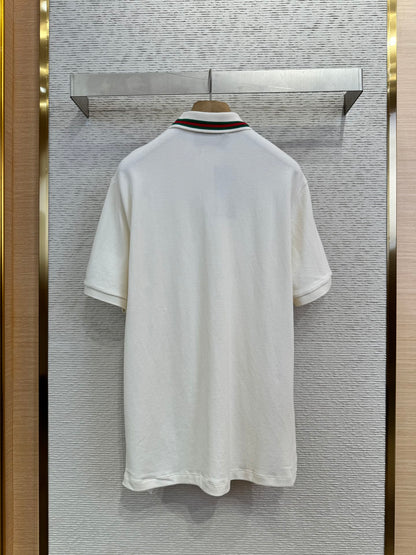 체인2호 /구찌 자수 폴로 셔츠