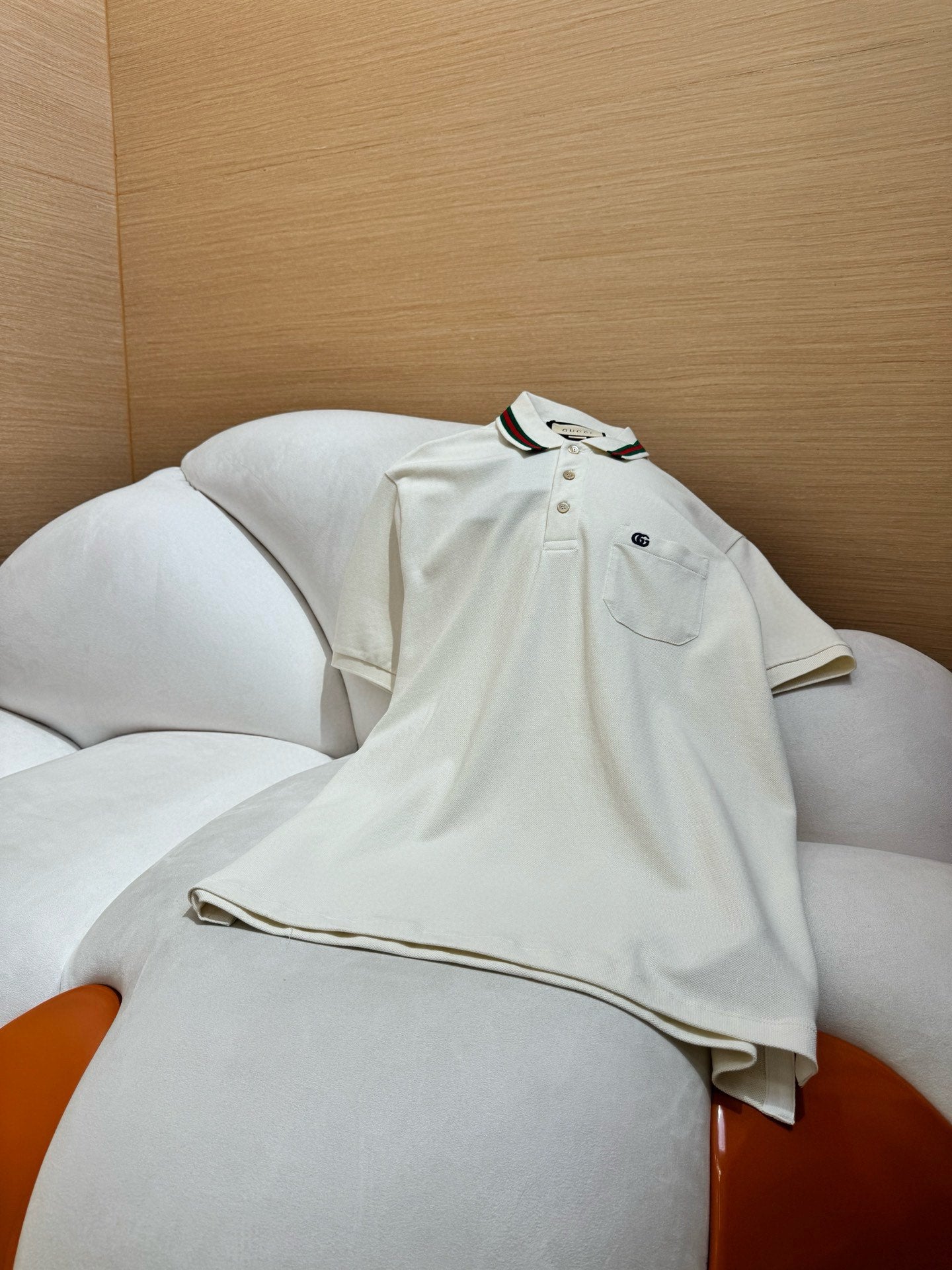 체인2호 /구찌 자수 폴로 셔츠