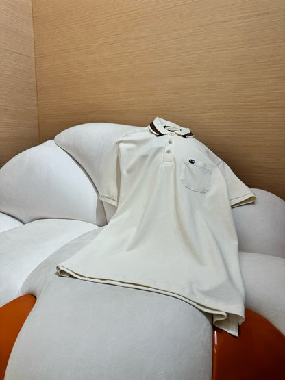 체인2호 /구찌 자수 폴로 셔츠