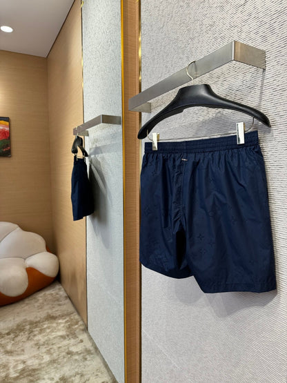 체인2호 /LV 다크 자카드 비치 팬츠