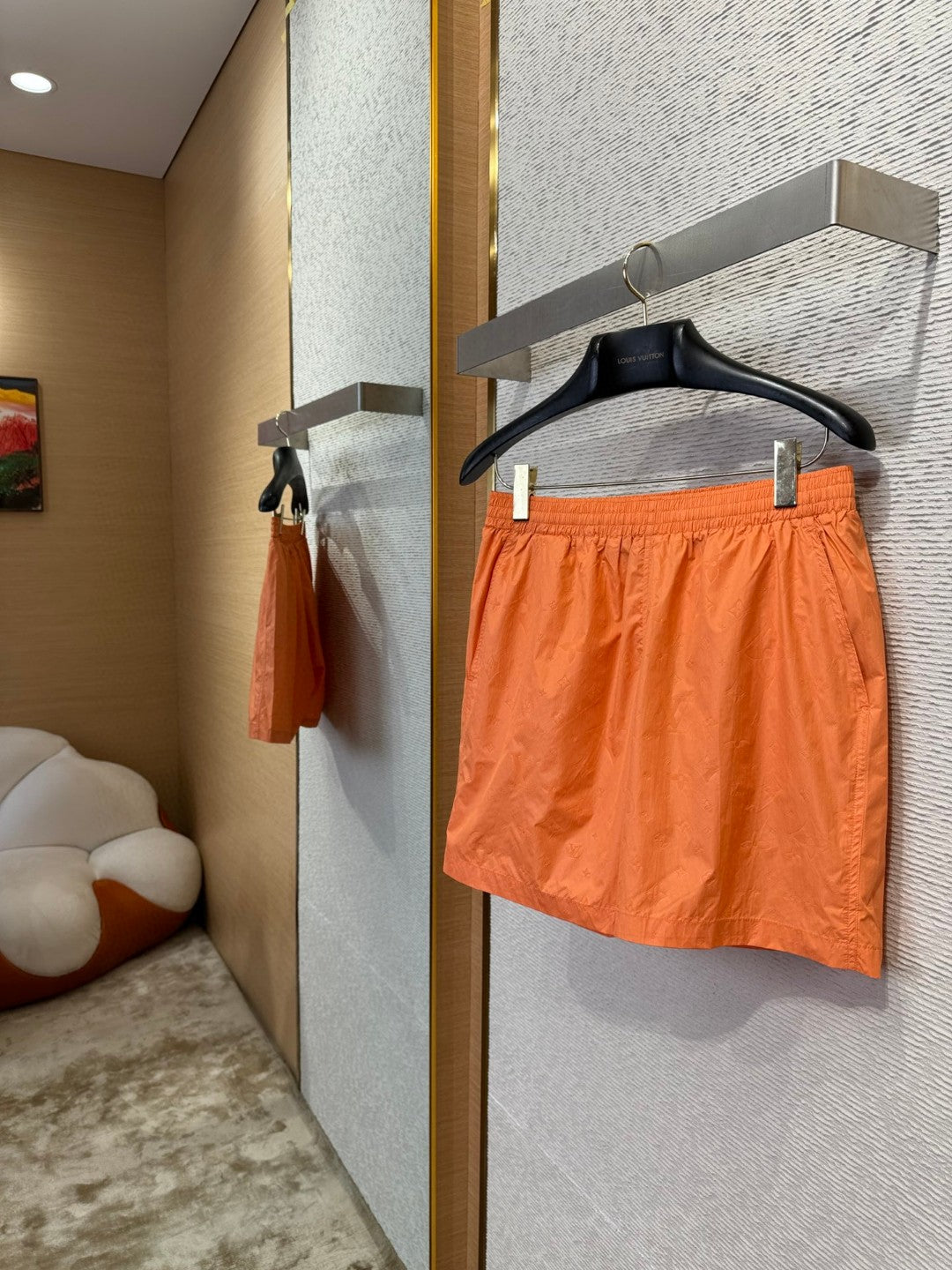 체인2호 / LV 다크 자카드 비치 팬츠
