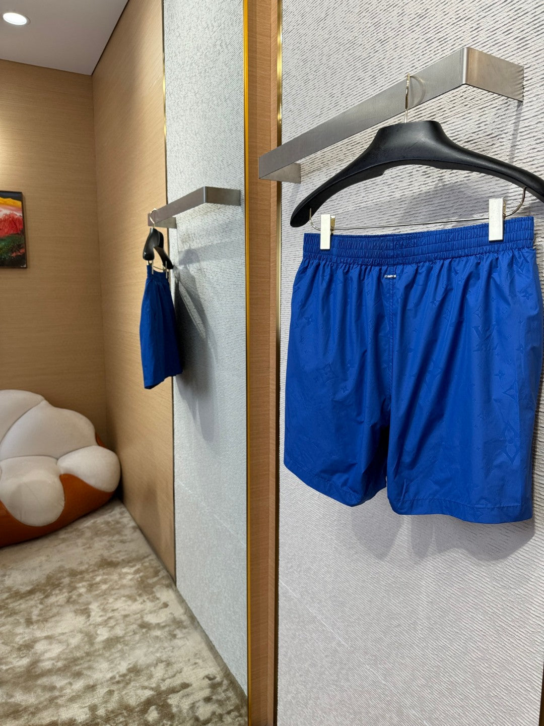 체인2호 / LV 다크 자카드 비치 팬츠