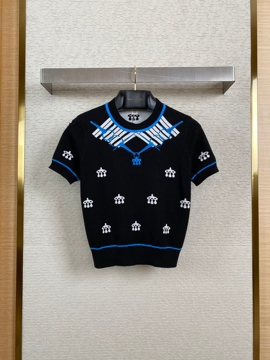 체인2호 / HERMES 니트 반팔