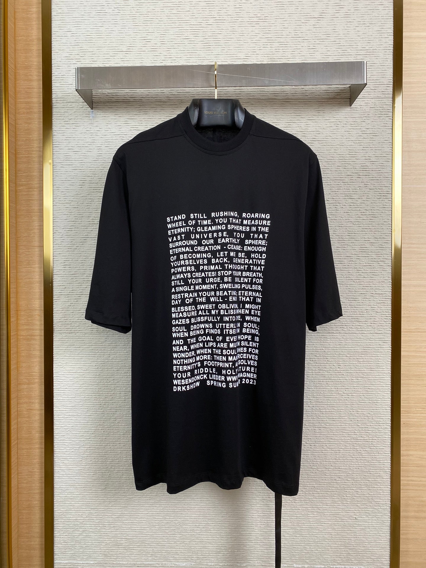 체인2호 / Rick Owens 다크룩 프린트 반팔 티셔츠