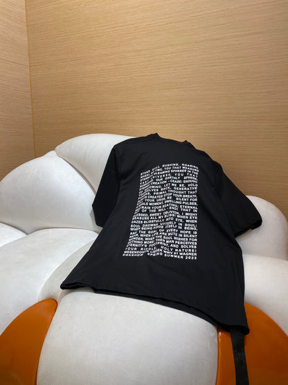 체인2호 / Rick Owens 다크룩 프린트 반팔 티셔츠