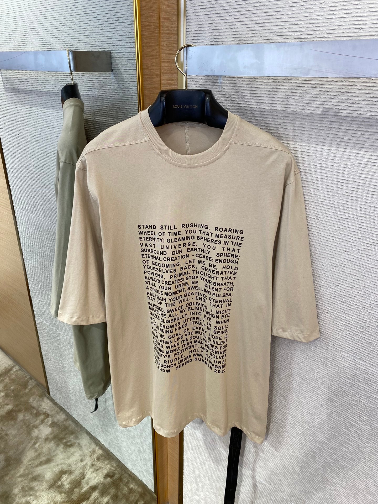 체인2호 / Rick Owens 다크룩 프린트 반팔 티셔츠