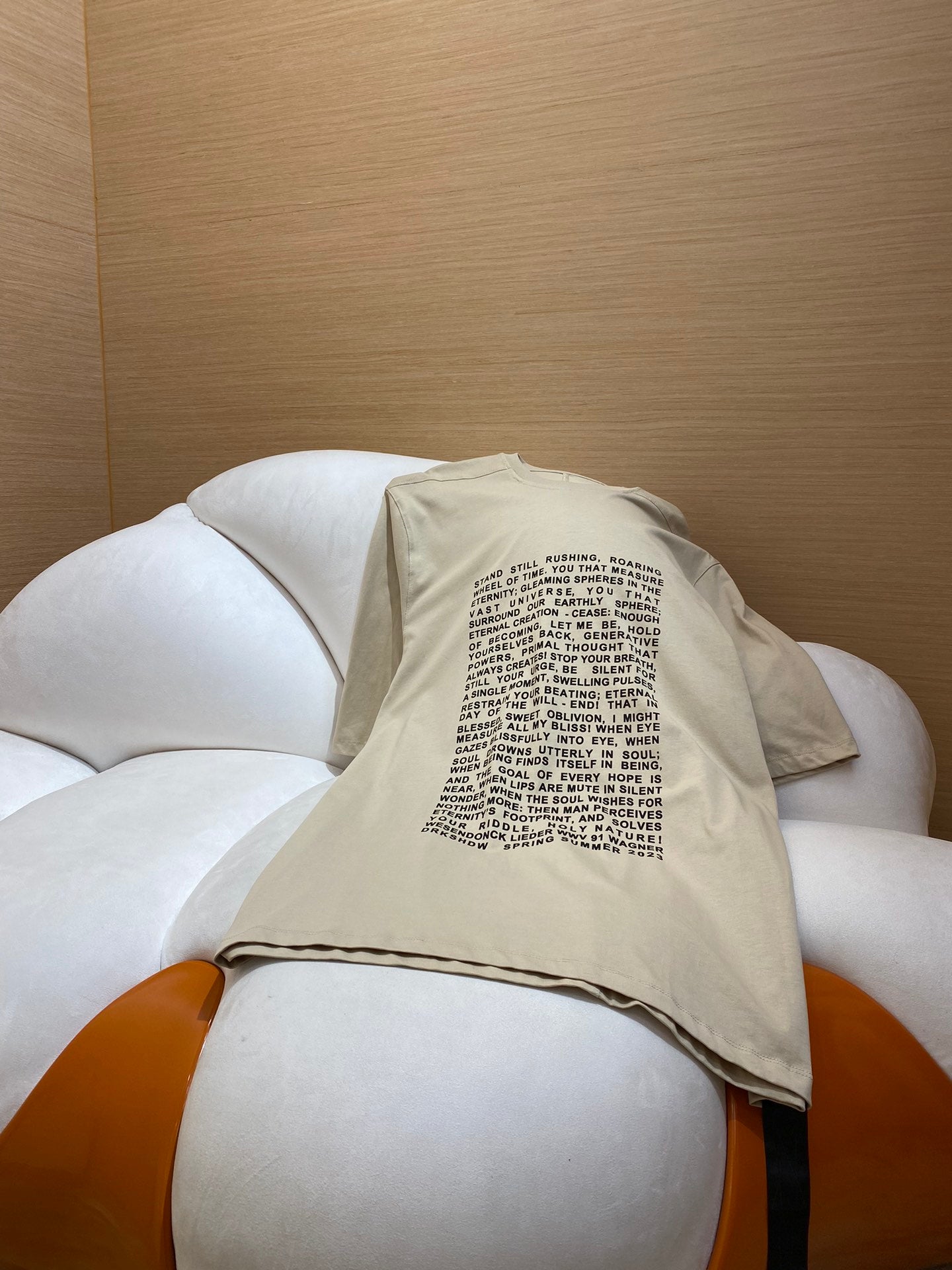 체인2호 / Rick Owens 다크룩 프린트 반팔 티셔츠