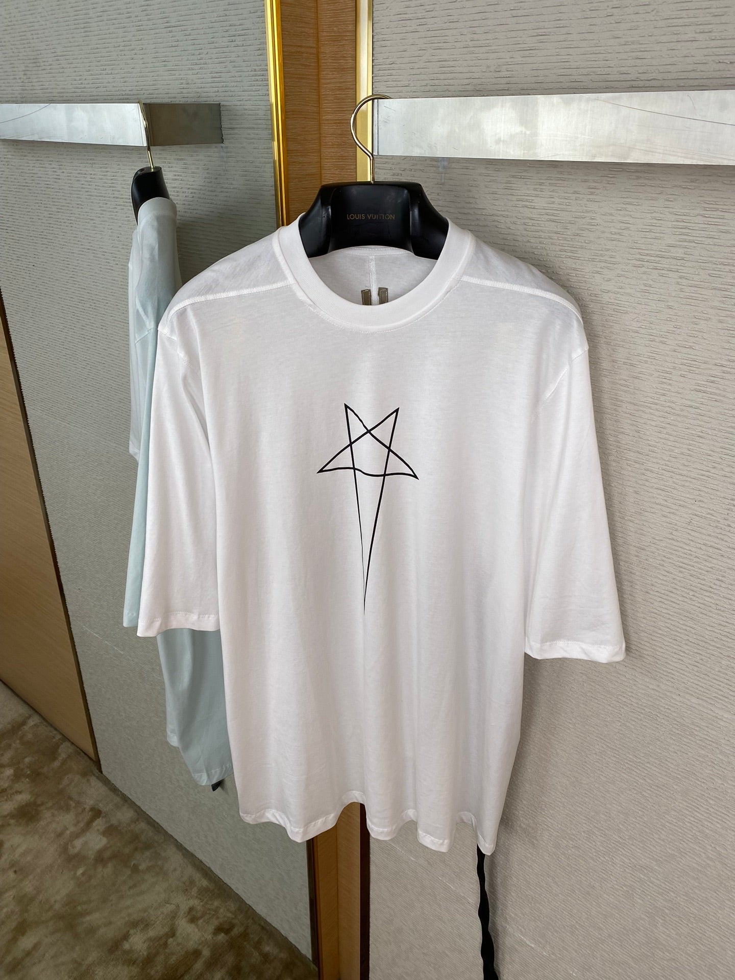 체인2호 /Rick Owens 프린트 리본 조끼