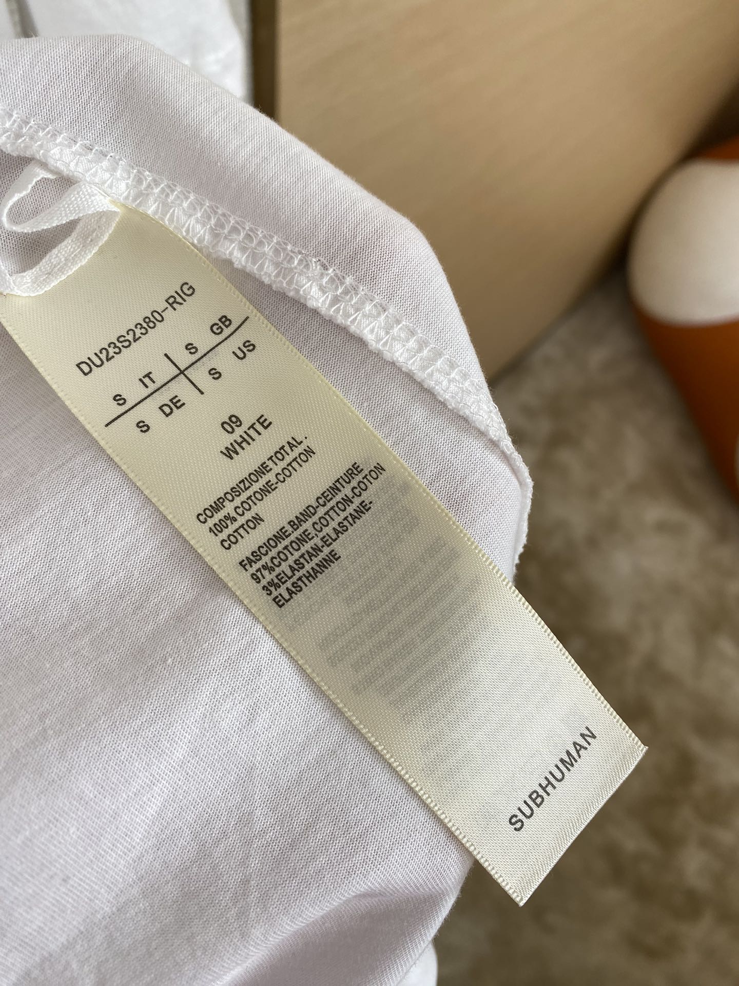 체인2호 /Rick Owens 프린트 리본 조끼