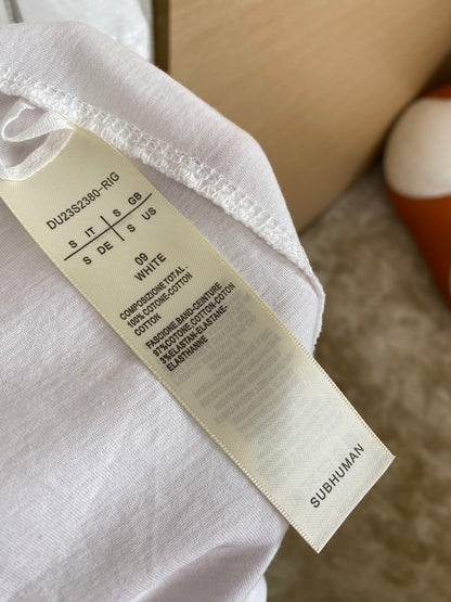 체인2호 /Rick Owens 프린트 리본 조끼