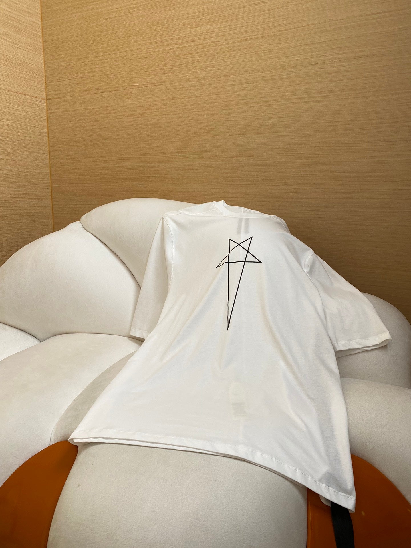 체인2호 /Rick Owens 프린트 리본 조끼