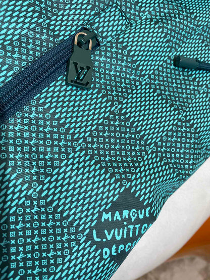 체인2호 /LV 자카드 후드 코트