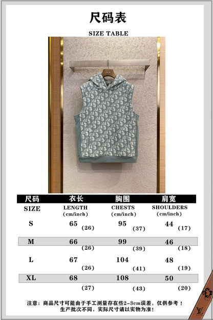 체인2호 / 디올 자카드 후드 스웨트셔츠