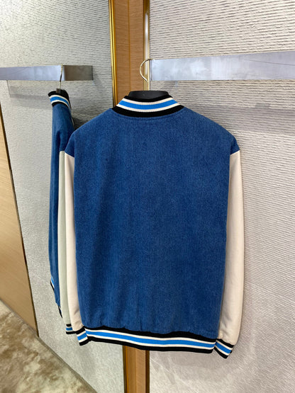 체인2호 / 구찌 데님 체리 야구 코트