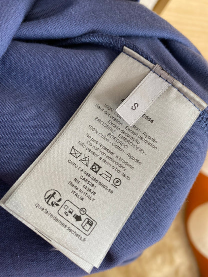 체인2호 /디올 돌섬 자수 반팔 티셔츠