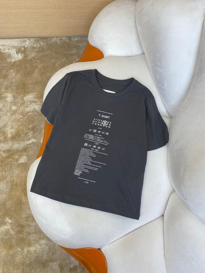 체인2호 /  Maison Margiela 프린트 반팔 티셔츠