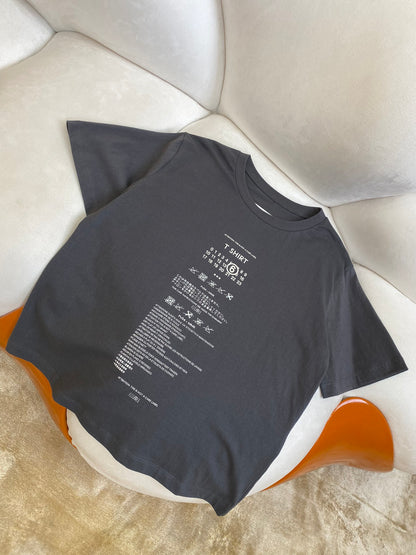 체인2호 /  Maison Margiela 프린트 반팔 티셔츠