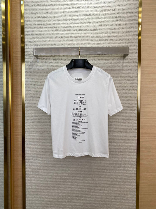 체인2호 / Maison Margiela 프린트 반팔 티셔츠