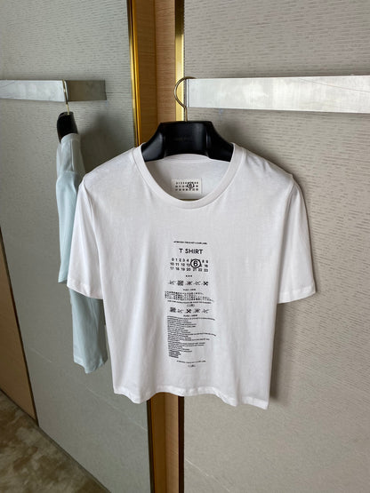 체인2호 / Maison Margiela 프린트 반팔 티셔츠