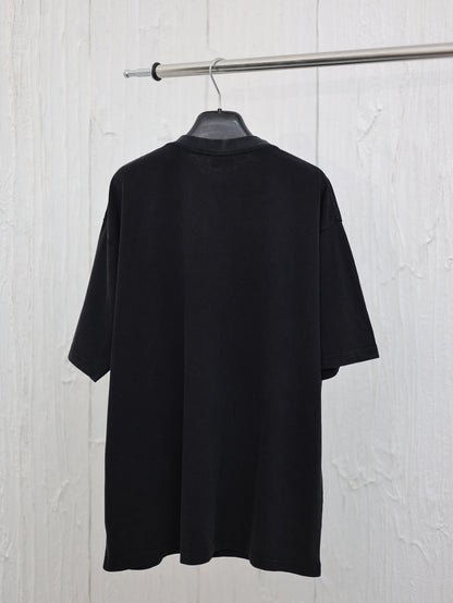 체인2호 /Balenciag  올드 워싱 빈티지 반팔 티셔츠