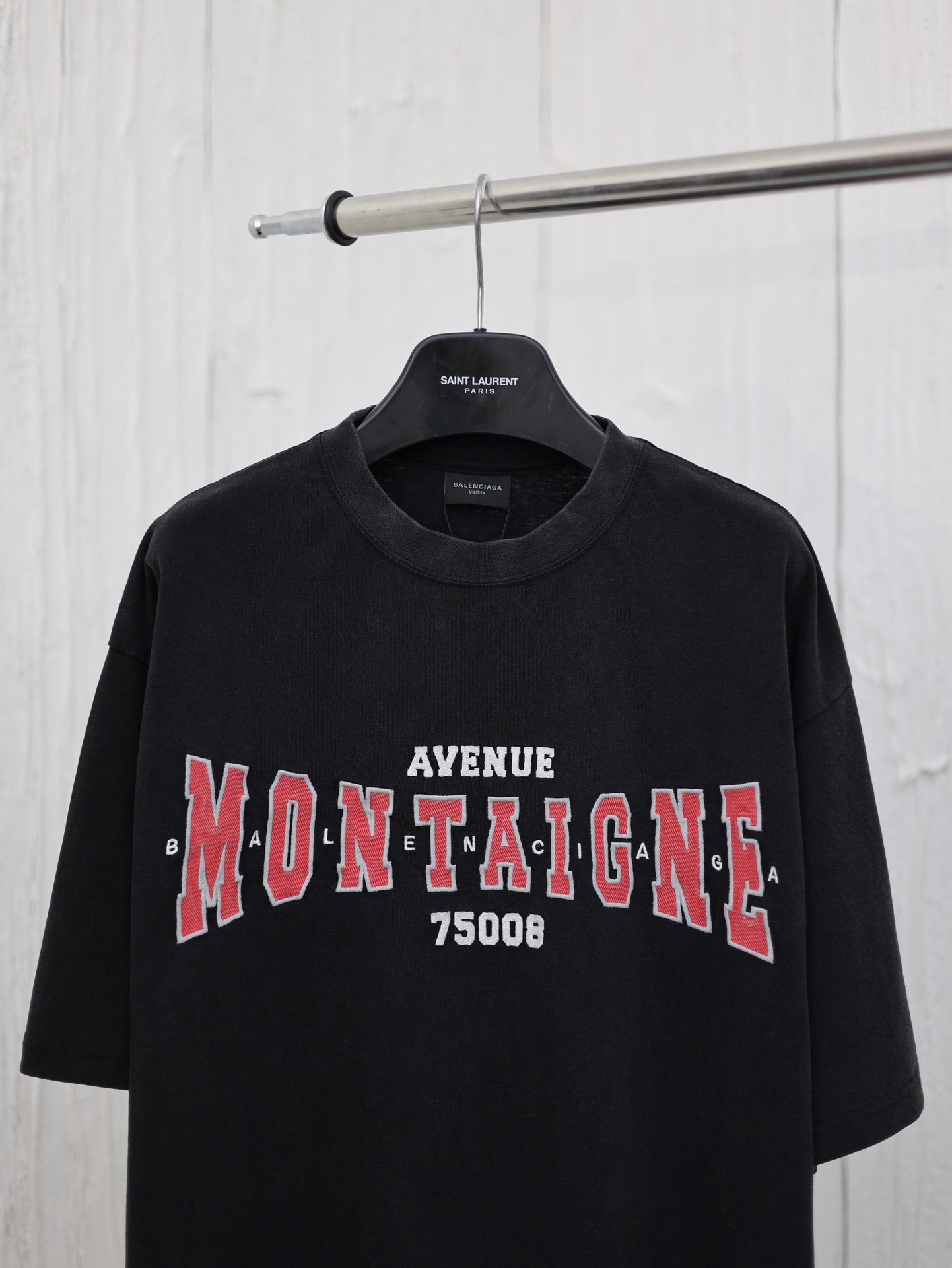 체인2호 /Balenciag  올드 워싱 빈티지 반팔 티셔츠