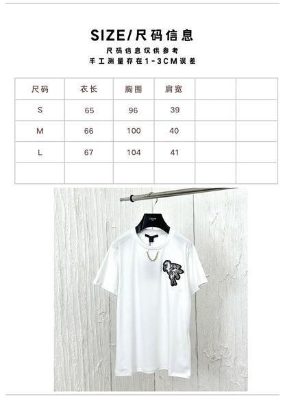 체인2호 /루이 2024FW 1854 하늘을 나는 최신 시리즈 티셔츠