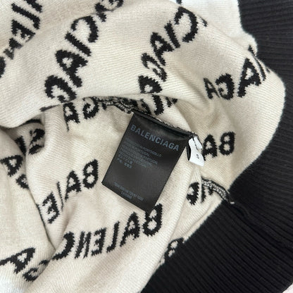 체인2호 /Balenciaga  양면 니트 자카드 스웨터