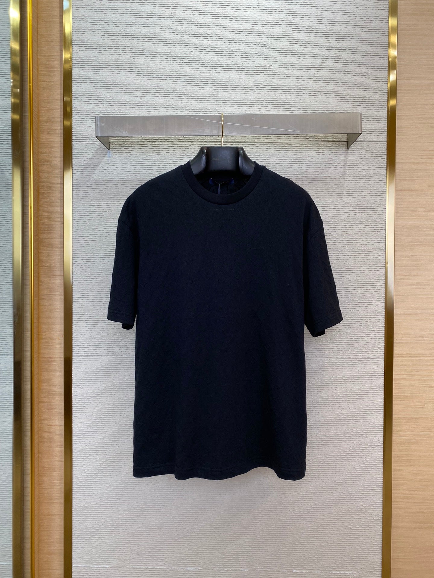 체인2호 /LV 다크 자카드 니트 반팔 티셔츠