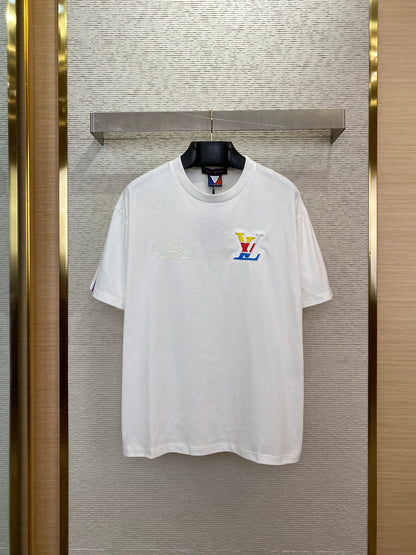 체인2호 /LV 니트 엠보 라운드 티셔츠
