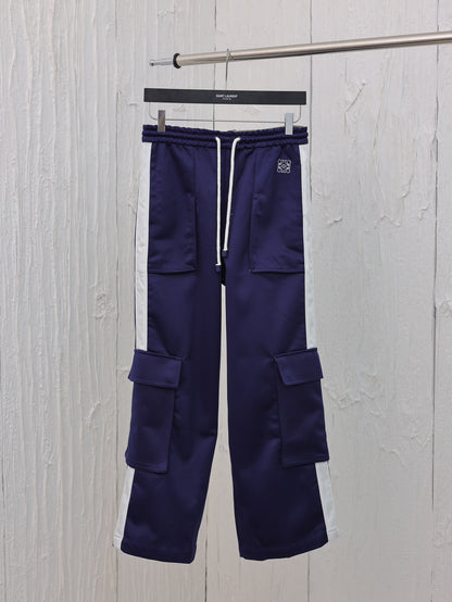 체인2호 /로에베 24FW 올가을 신상 접합 포켓 밴딩 작업복 바지