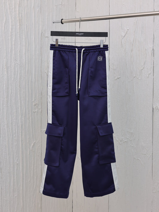 체인2호 /로에베 24FW 올가을 신상 접합 포켓 밴딩 작업복 바지