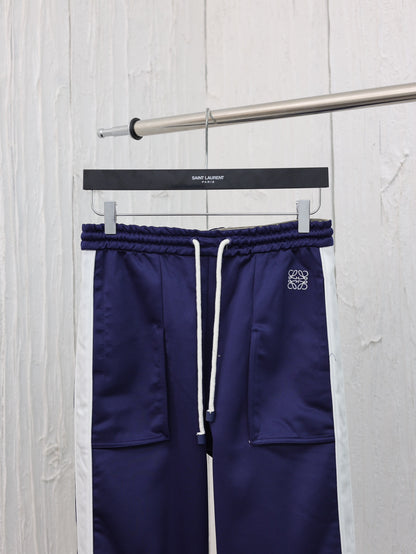 체인2호 /로에베 24FW 올가을 신상 접합 포켓 밴딩 작업복 바지